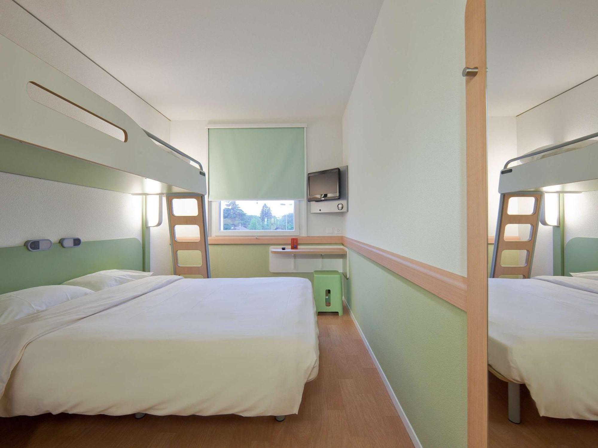 ไอบิส บัดเจ็ต เฌเนฟ เปอตี-ล็องซี Hotel Lancy ภายนอก รูปภาพ